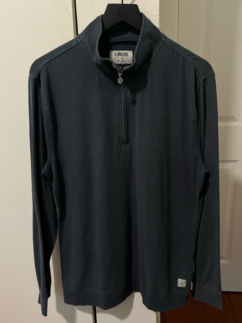 Linksoul Navy Half-Zip Pullover